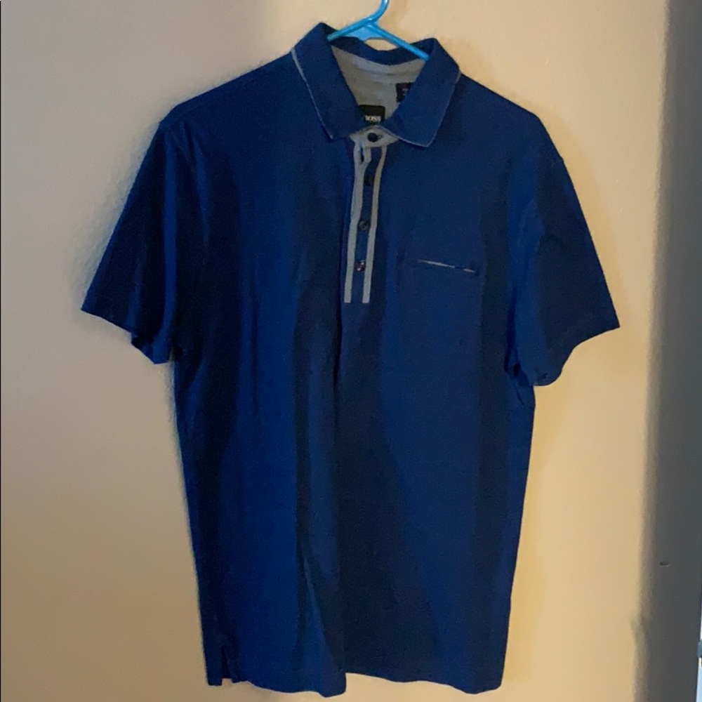 Hugo Boss regular fit polo; size large runs small